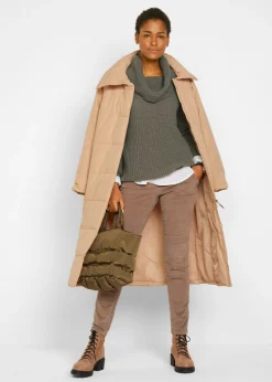 Mujer bonprix bonprix Jersey de punto grueso con cuello ancho