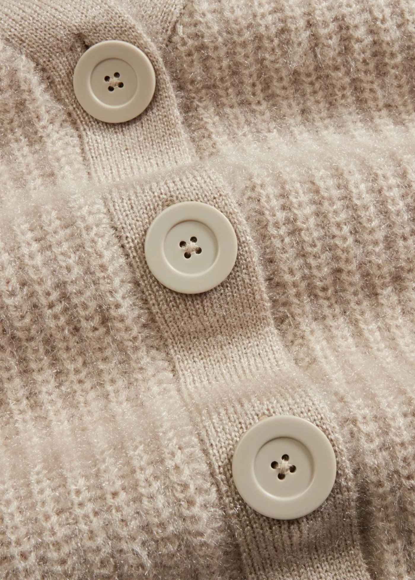 Mujer bonprix bonprix Jersey de punto grueso de canalé con efecto brillante