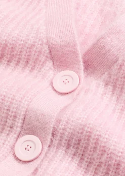 Mujer bonprix bonprix Jersey de punto grueso de canalé con efecto brillante