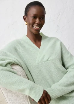 Mujer bonprix bonprix Jersey en cálida mezcla de alpaca