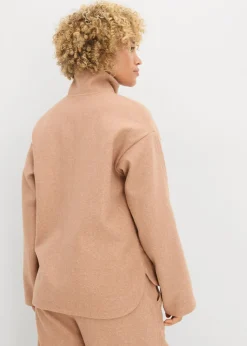 Mujer bonprix bonprix Jersey holgado con aspecto de lana