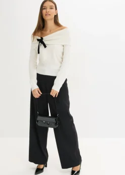 Mujer bonprix bonprix Jersey holgado con escote bañera