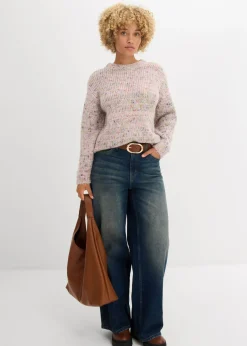 Mujer bonprix bonprix Jersey holgado de hilo espeso