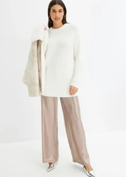 Mujer bonprix bonprix Jersey holgado de hilo suave