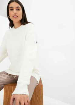 Mujer bonprix bonprix Jersey holgado de hilo suave