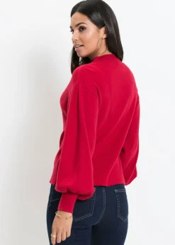 Mujer bonprix BODYFLIRT Jersey holgado de mezcla de viscosa