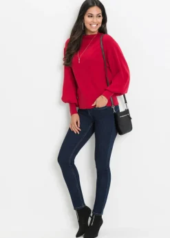 Mujer bonprix BODYFLIRT Jersey holgado de mezcla de viscosa