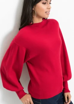 Mujer bonprix BODYFLIRT Jersey holgado de mezcla de viscosa