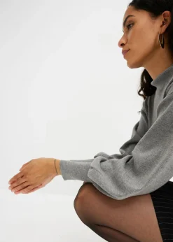 Mujer bonprix BODYFLIRT Jersey holgado de mezcla de viscosa