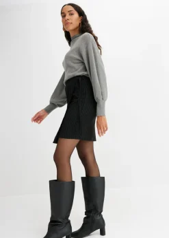 Mujer bonprix BODYFLIRT Jersey holgado de mezcla de viscosa