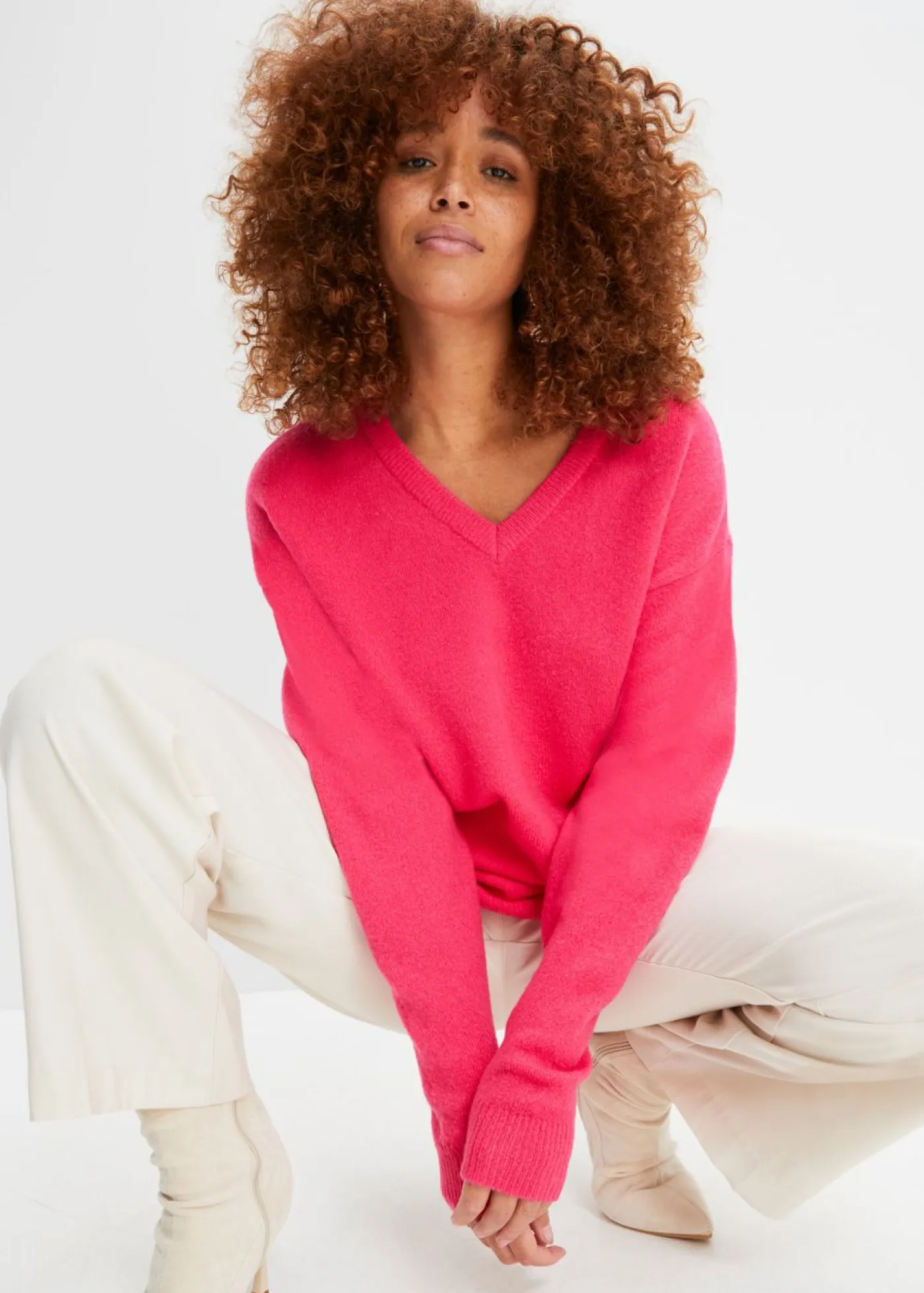 Mujer bonprix bonprix Jersey holgado de punto