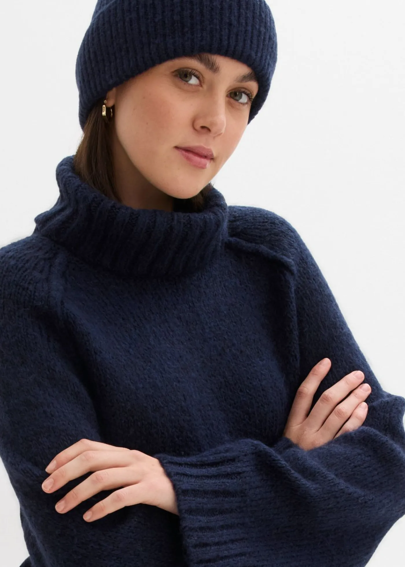 Mujer bonprix bonprix Jersey holgado de punto grueso