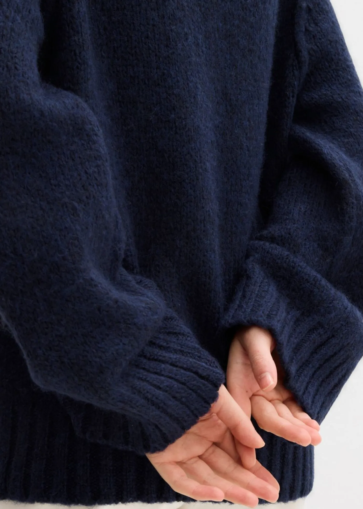 Mujer bonprix bonprix Jersey holgado de punto grueso