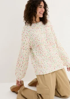 Mujer bonprix bonprix Jersey holgado de punto grueso