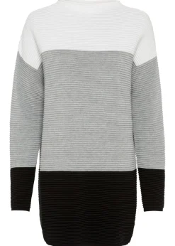 Mujer bonprix bonprix Jersey largo a rayas