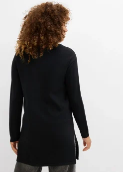 Mujer bonprix bonprix Jersey largo con algodón reciclado