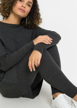 Mujer bonprix bonprix Jersey largo de mezcla de viscosa