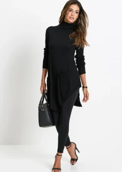 Mujer bonprix bonprix Jersey largo de mezcla de viscosa