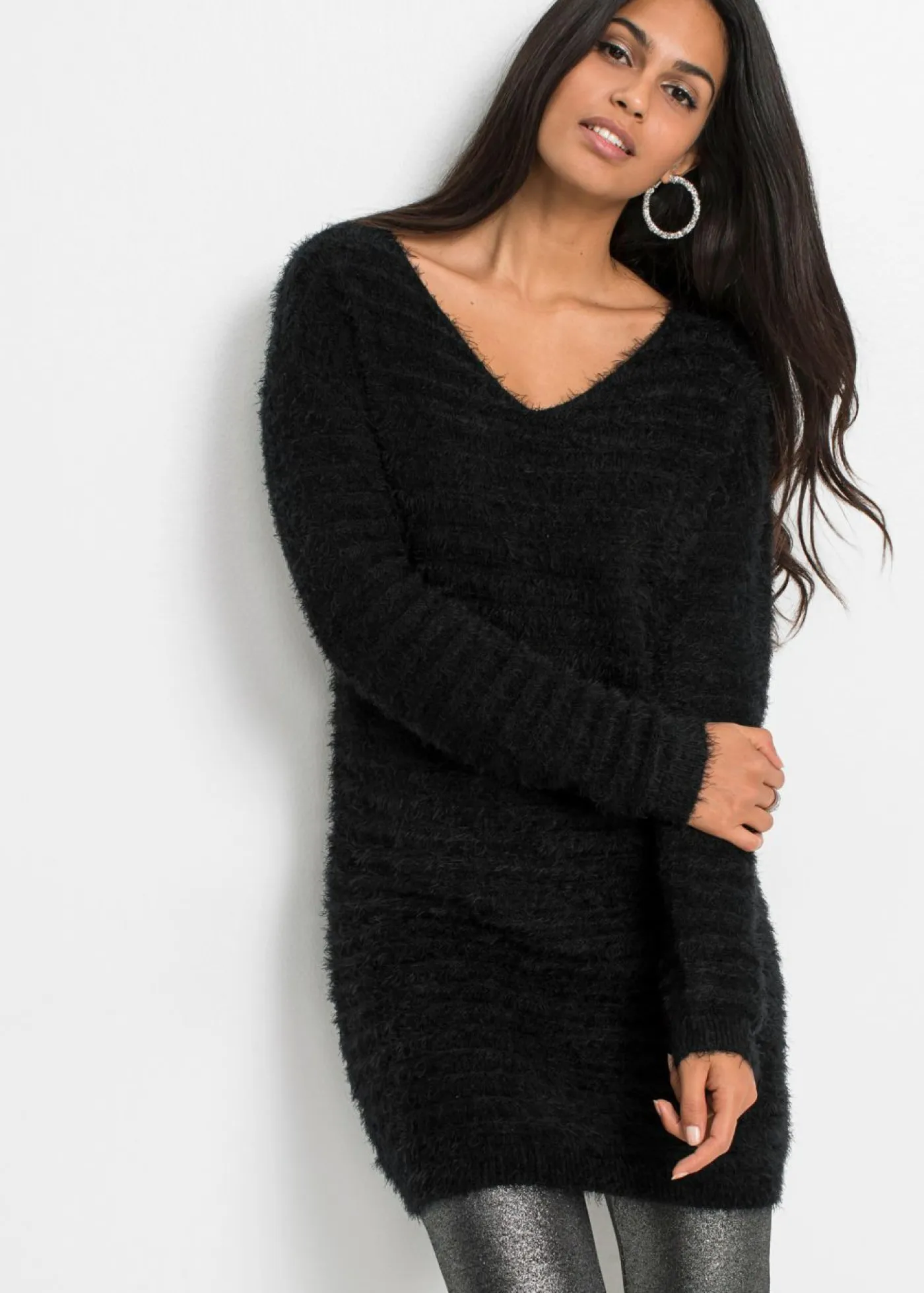 Mujer bonprix bonprix Jersey largo y mullido