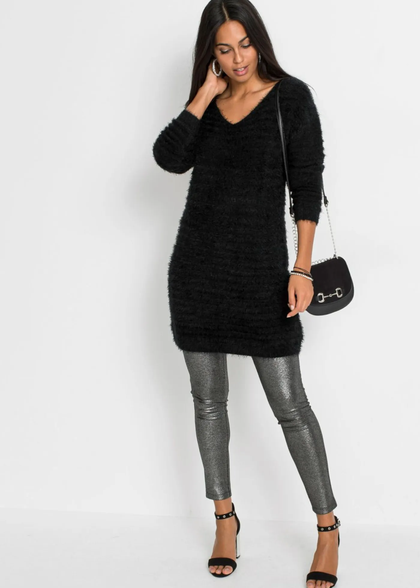 Mujer bonprix bonprix Jersey largo y mullido