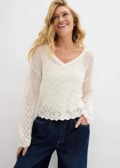 Mujer bonprix bonprix Jersey ligero de ajour