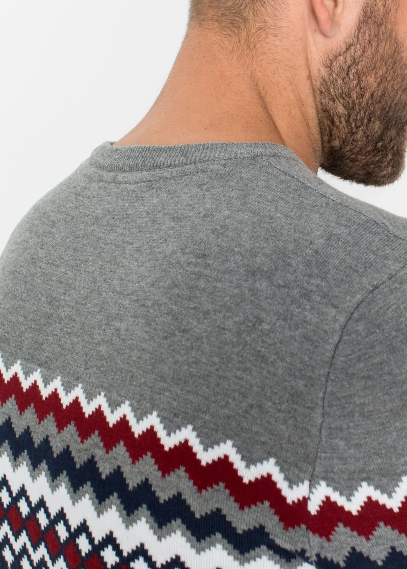 Hombre bonprix bonprix Jersey nórdico con algodón