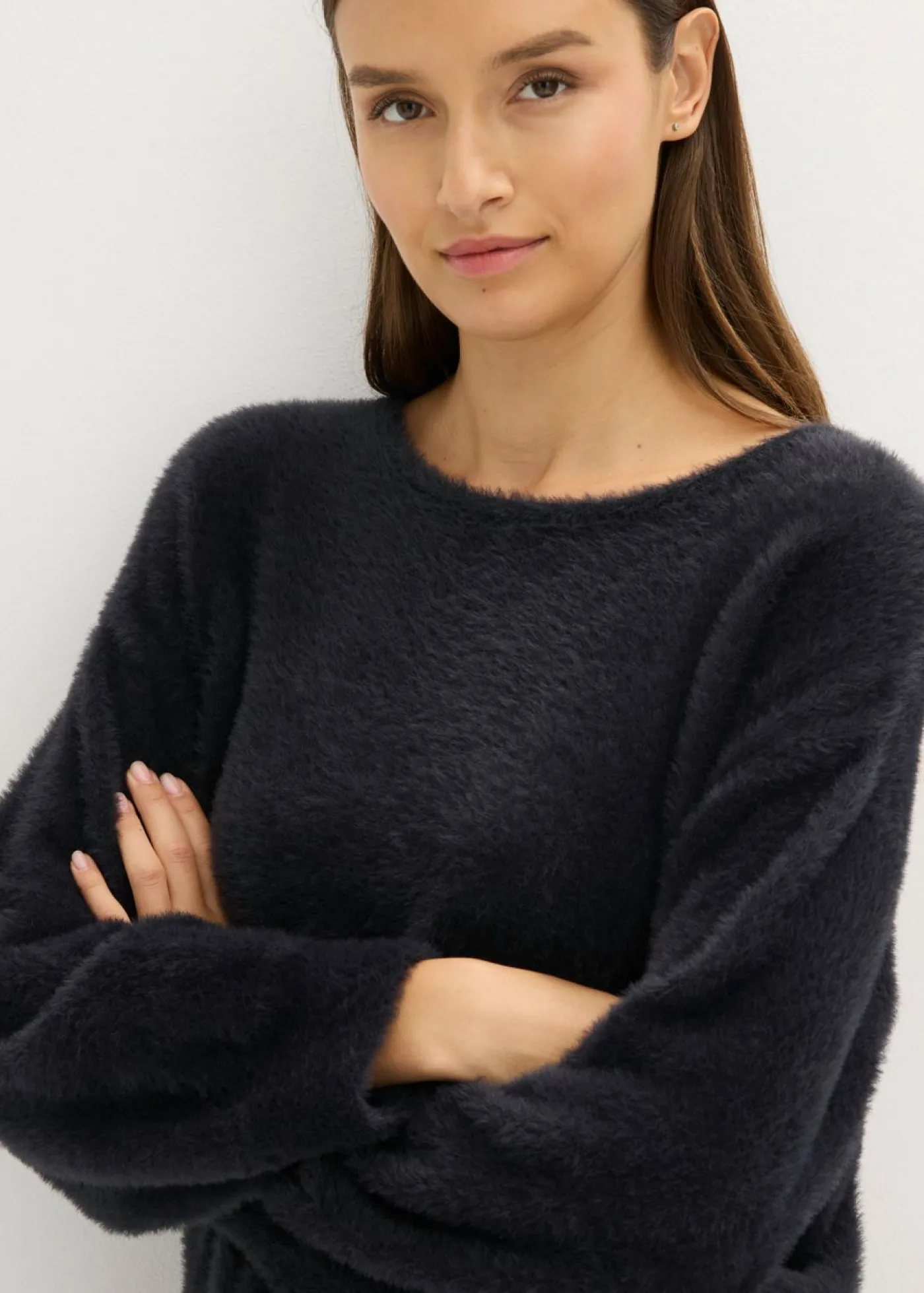 bonprix bonprix Jerséis|Ropa De Punto>Jersey oversize Negro