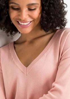 Mujer bonprix bonprix Jersey oversize de mezcla de viscosa