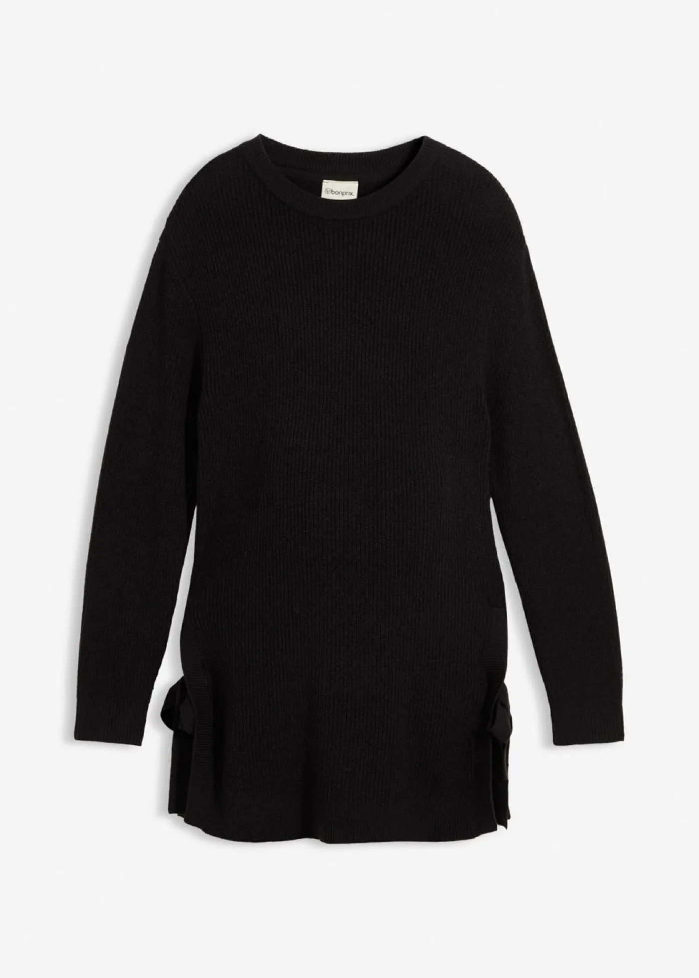 bonprix bonprix Premamá>Jersey premamá/de lactancia de algodón con contenido de lana Negro