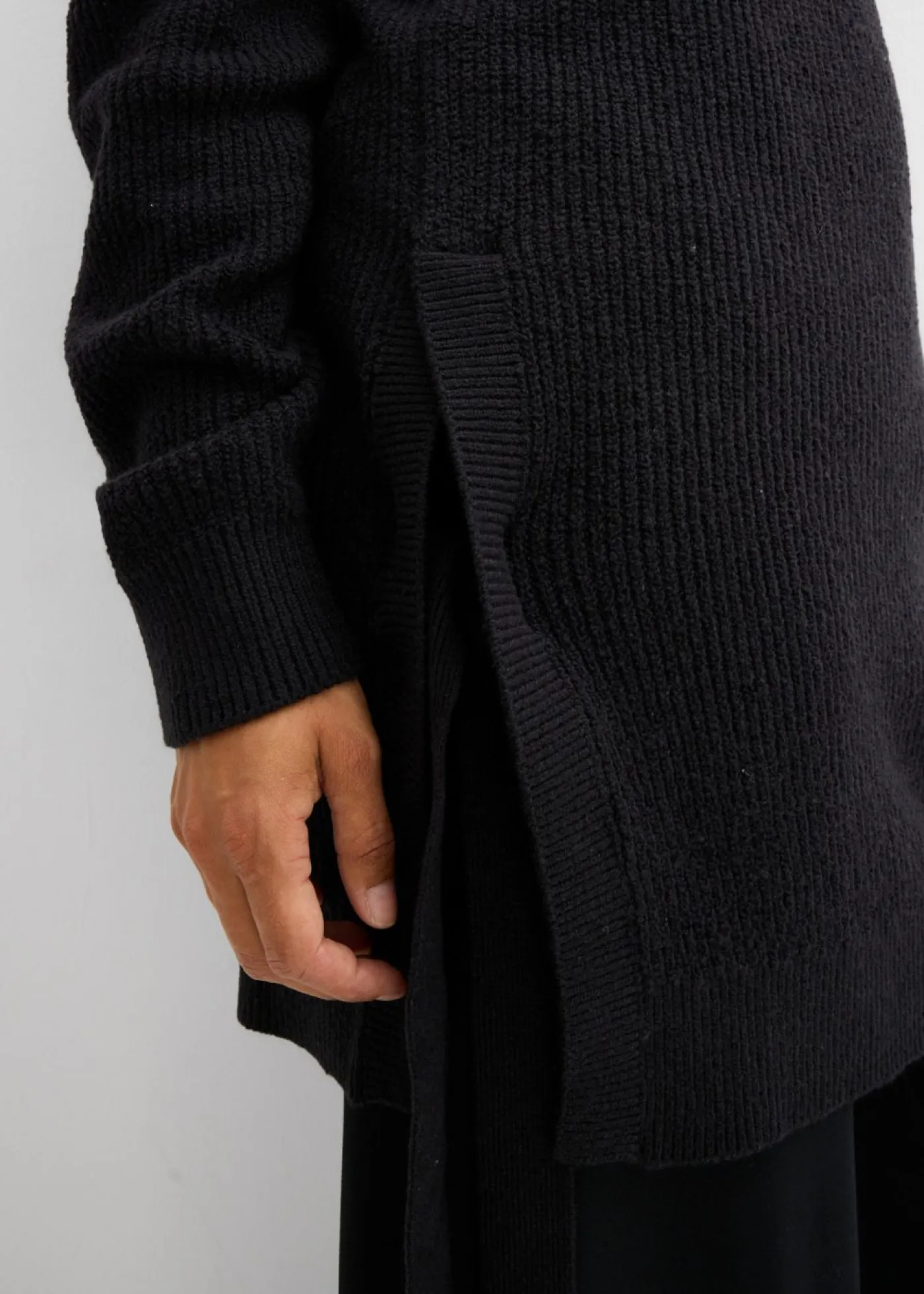 bonprix bonprix Premamá>Jersey premamá/de lactancia de algodón con contenido de lana Negro