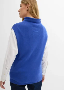 Mujer bonprix bonprix Jersey sin mangas de algodón puro