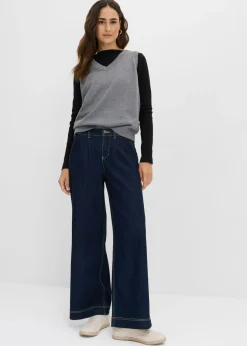 Mujer bonprix bonprix Jersey sin mangas de algodón orgánico puro