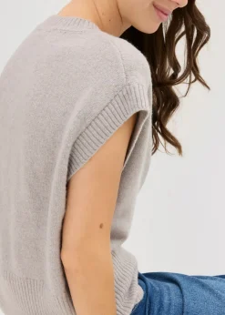 Mujer bonprix bonprix Jersey sin mangas oversized