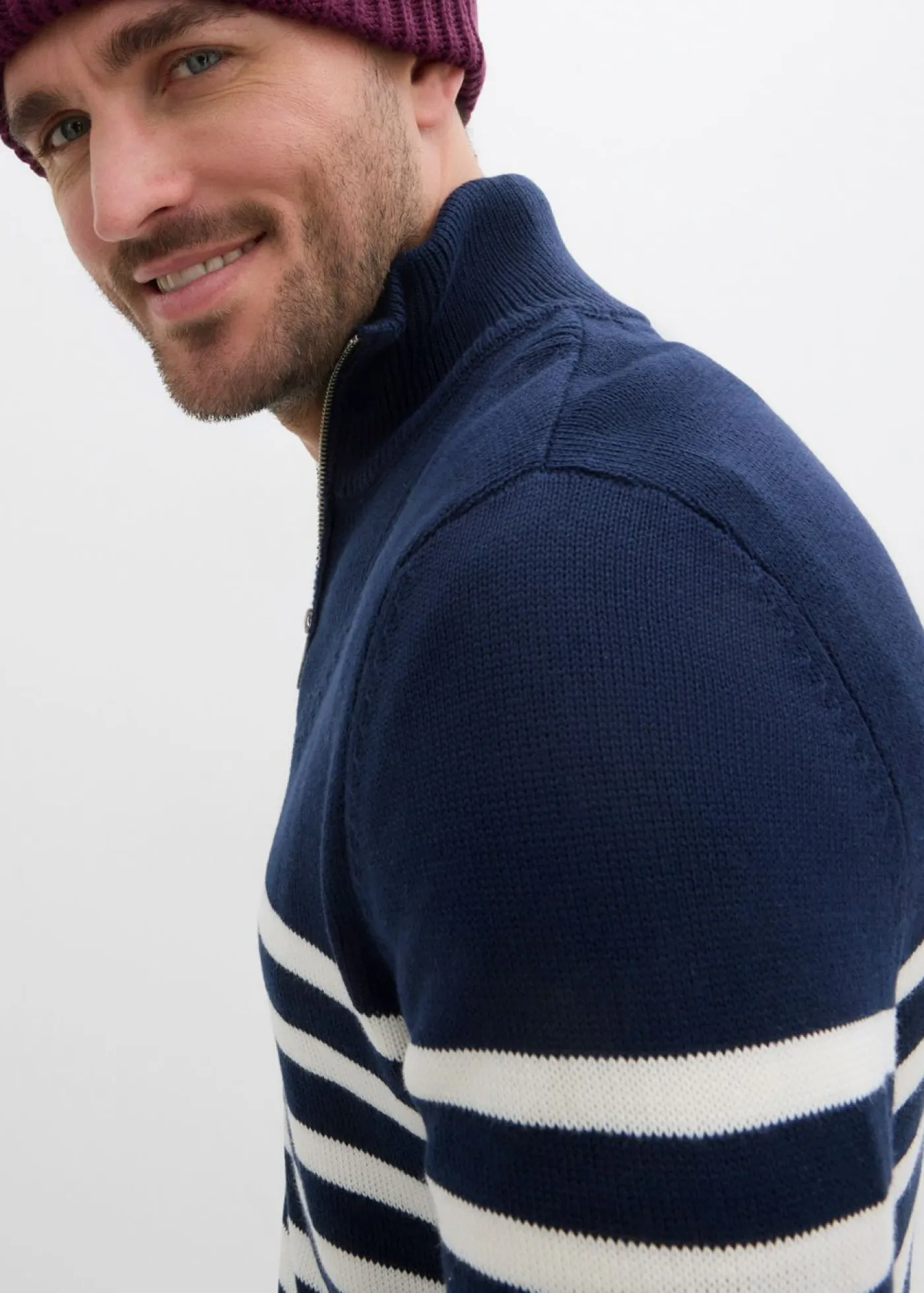 Hombre bonprix bonprix Jersey troyer de suave mezcla de algodón