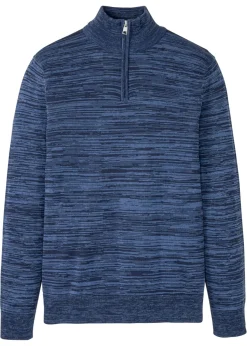 Hombre bonprix bonprix Jersey troyer jaspeado con algodón