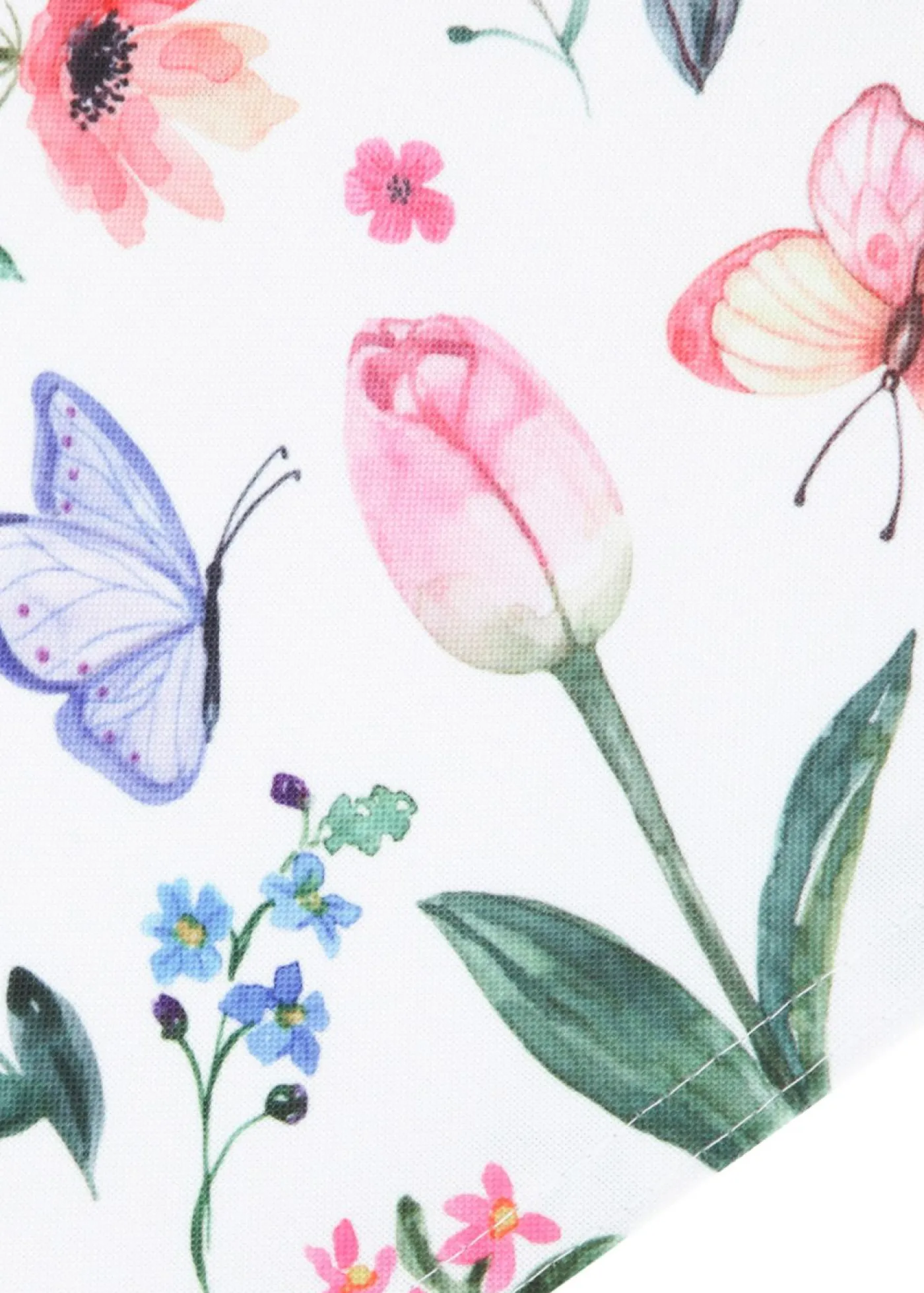 bonprix bonprix Juego de manteles con estampado de flores (4 unidades)