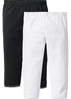 Niños bonprix bonprix Leggings capri de algodón orgánico (2 unidades)