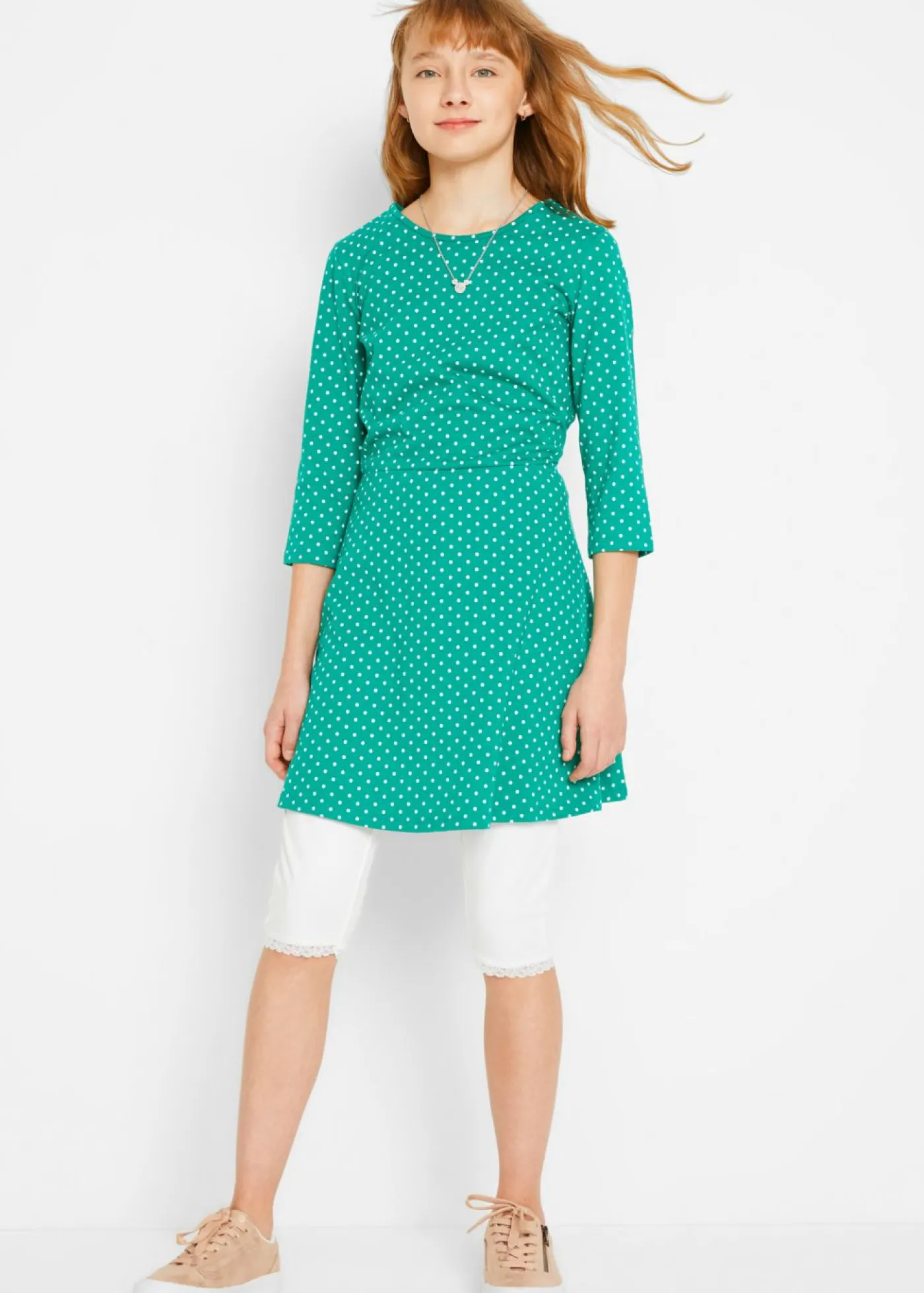 Niños bonprix bonprix Leggings capri de algodón orgánico (2 unidades)