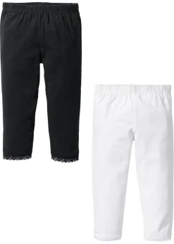 Niños bonprix bonprix Leggings capri de algodón orgánico (2 unidades)