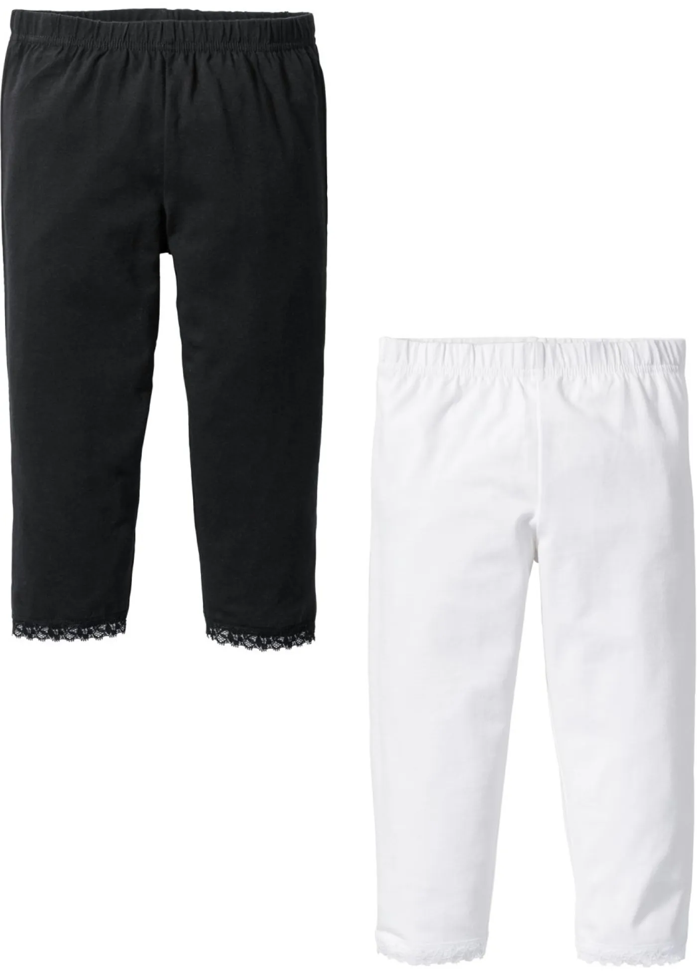 Niños bonprix bonprix Leggings capri de algodón orgánico (2 unidades)