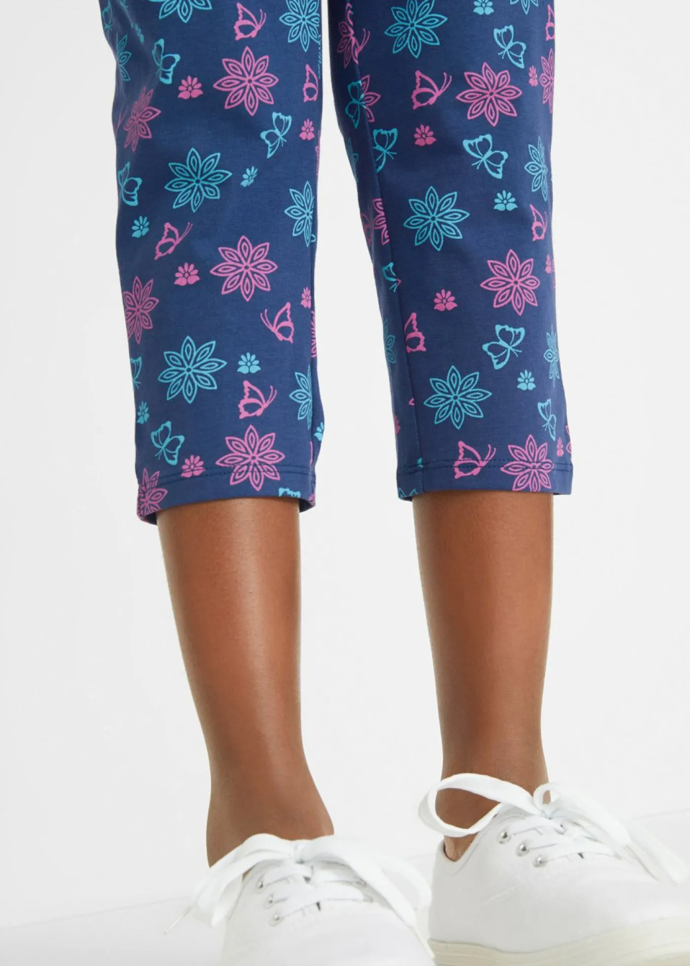 Niños bonprix bonprix Leggings capri de algodón orgánico (2 unidades)