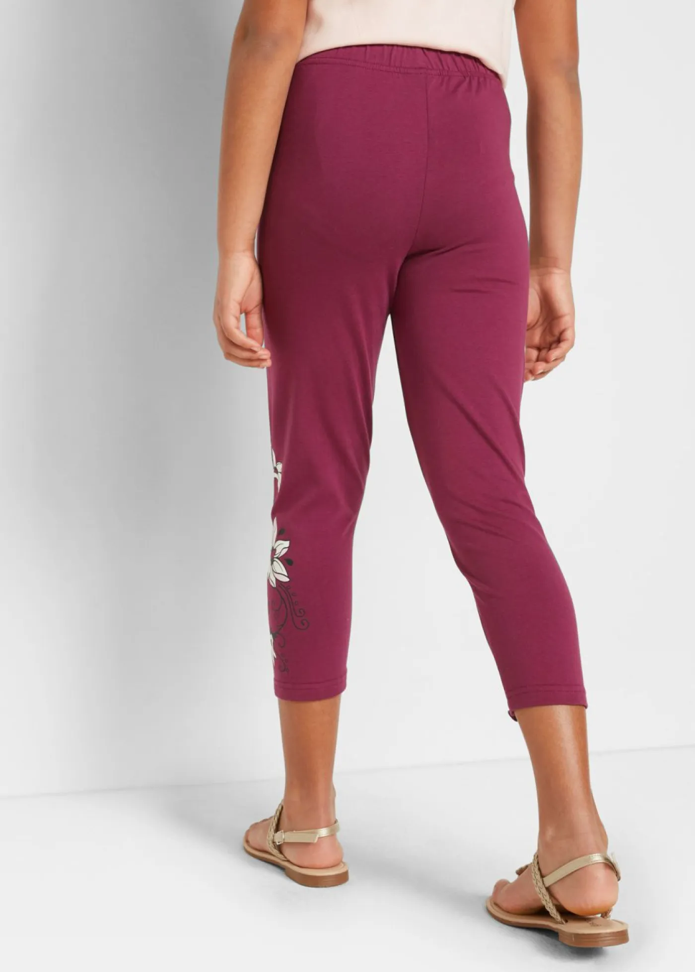 Niños bonprix bonprix Leggings capri de algodón orgánico (2 unidades)