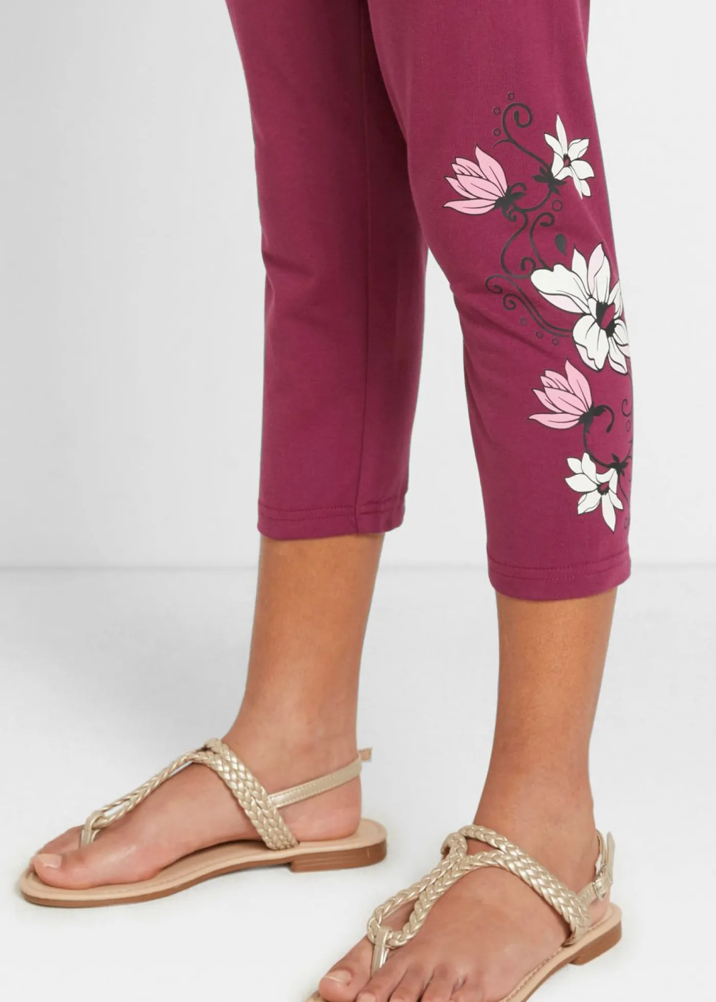 Niños bonprix bonprix Leggings capri de algodón orgánico (2 unidades)