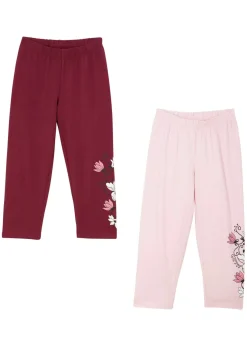 Niños bonprix bonprix Leggings capri de algodón orgánico (2 unidades)