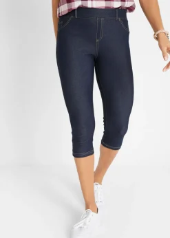 Mujer bonprix bonprix Leggings capri efecto vaquero