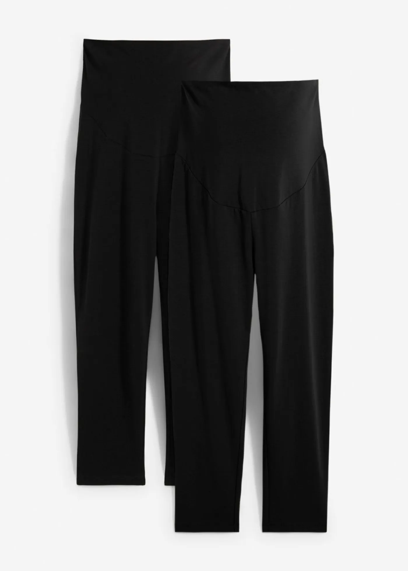 bonprix bonprix Premamá>Leggings capri premamá (2 unidades) Negro-negro