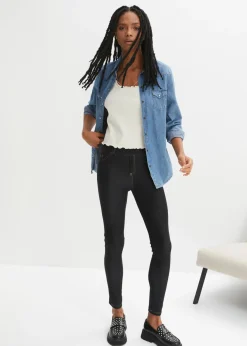 Mujer bonprix bonprix Leggings con aspecto de vaquero