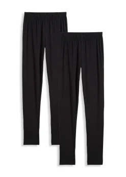 Niños bonprix bonprix Leggings confeccionados con una mezcla de algodón ecológico orgánico (2 unidades)
