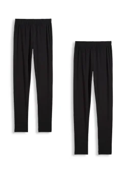 Niños bonprix bonprix Leggings confeccionados con una mezcla de algodón ecológico orgánico (2 unidades)