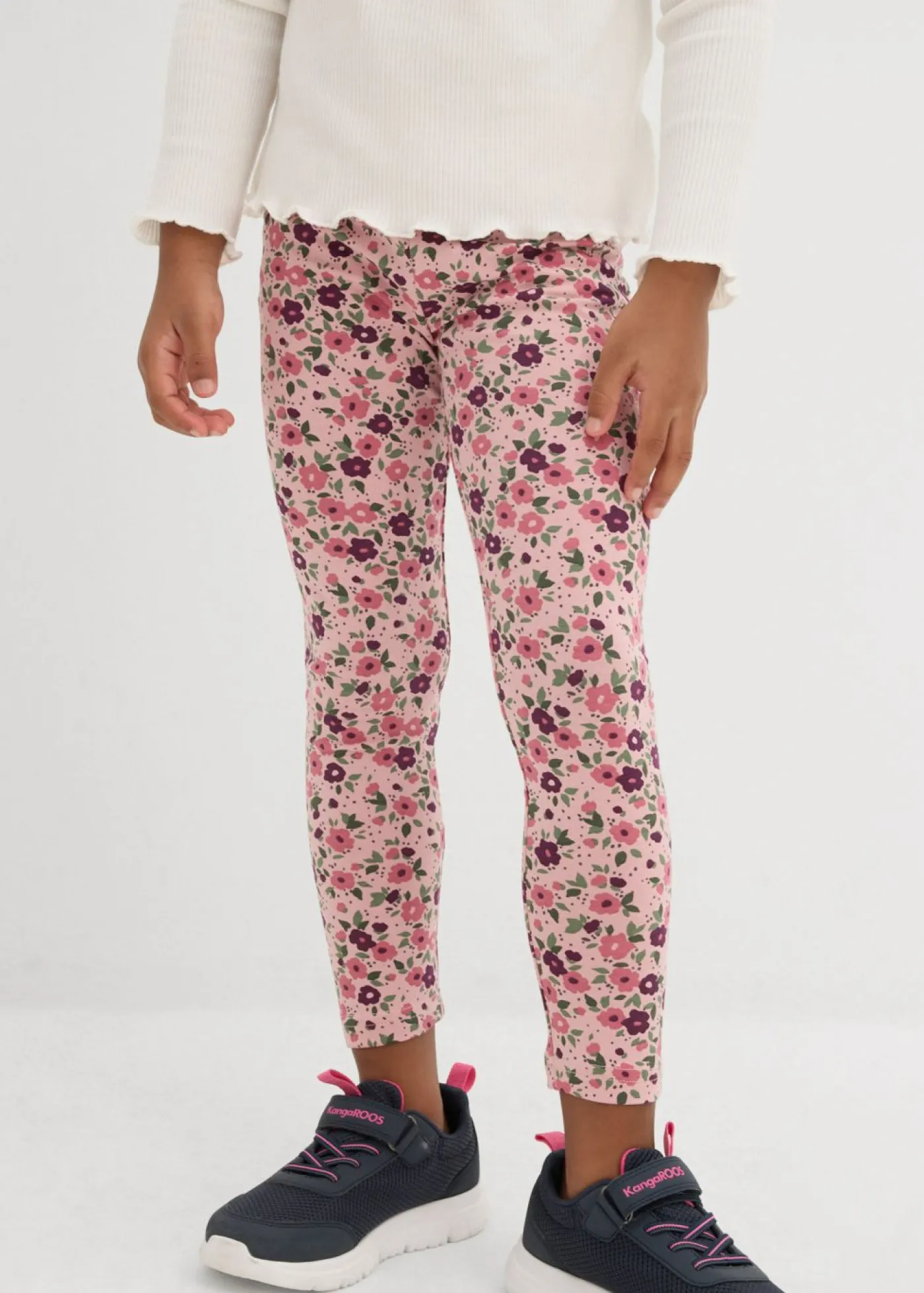 Niños bonprix bonprix Leggings confeccionados con una mezcla de algodón ecológico orgánico (2 unidades)